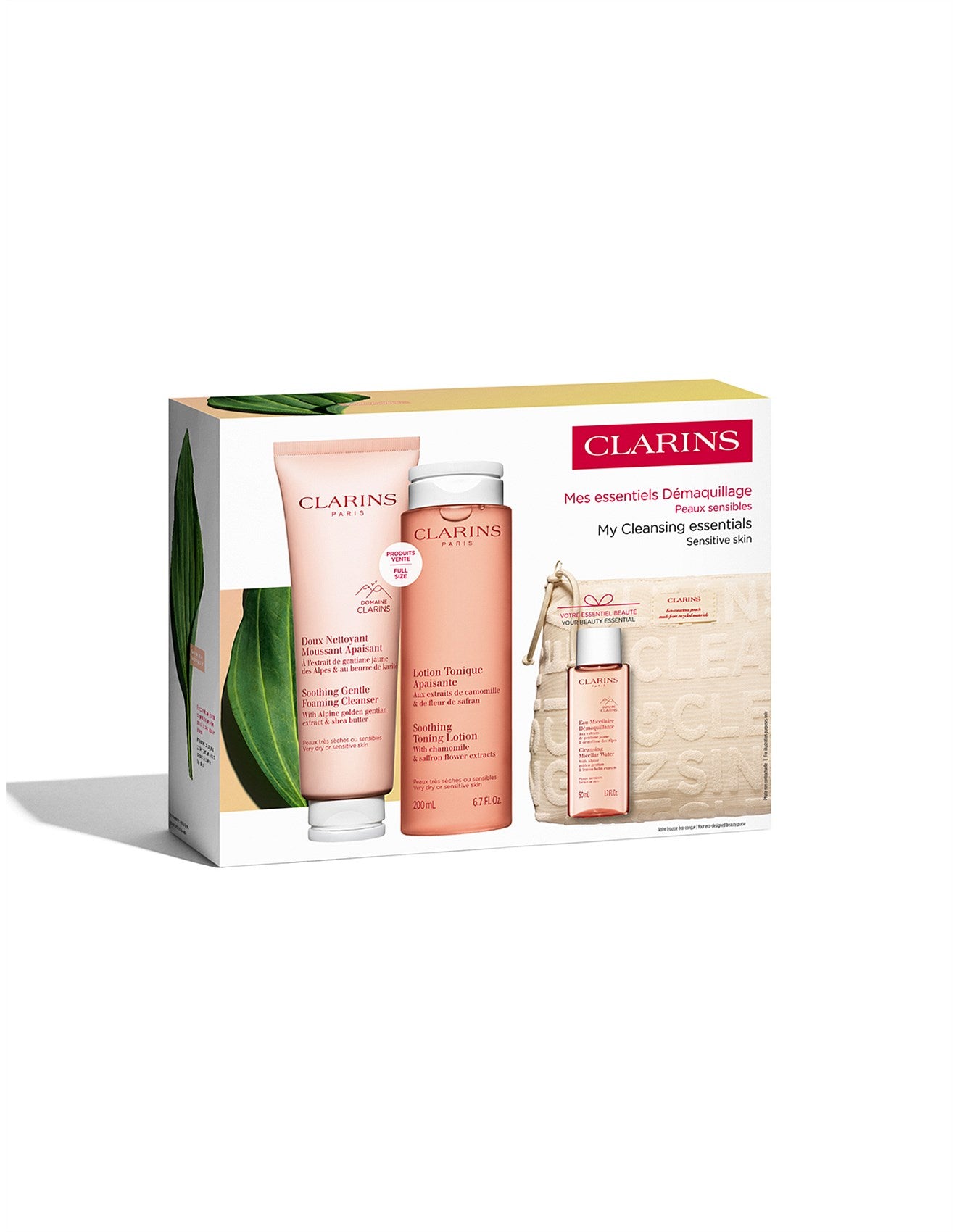 Clarins My Cleansing Essentials Soothing Set 2025