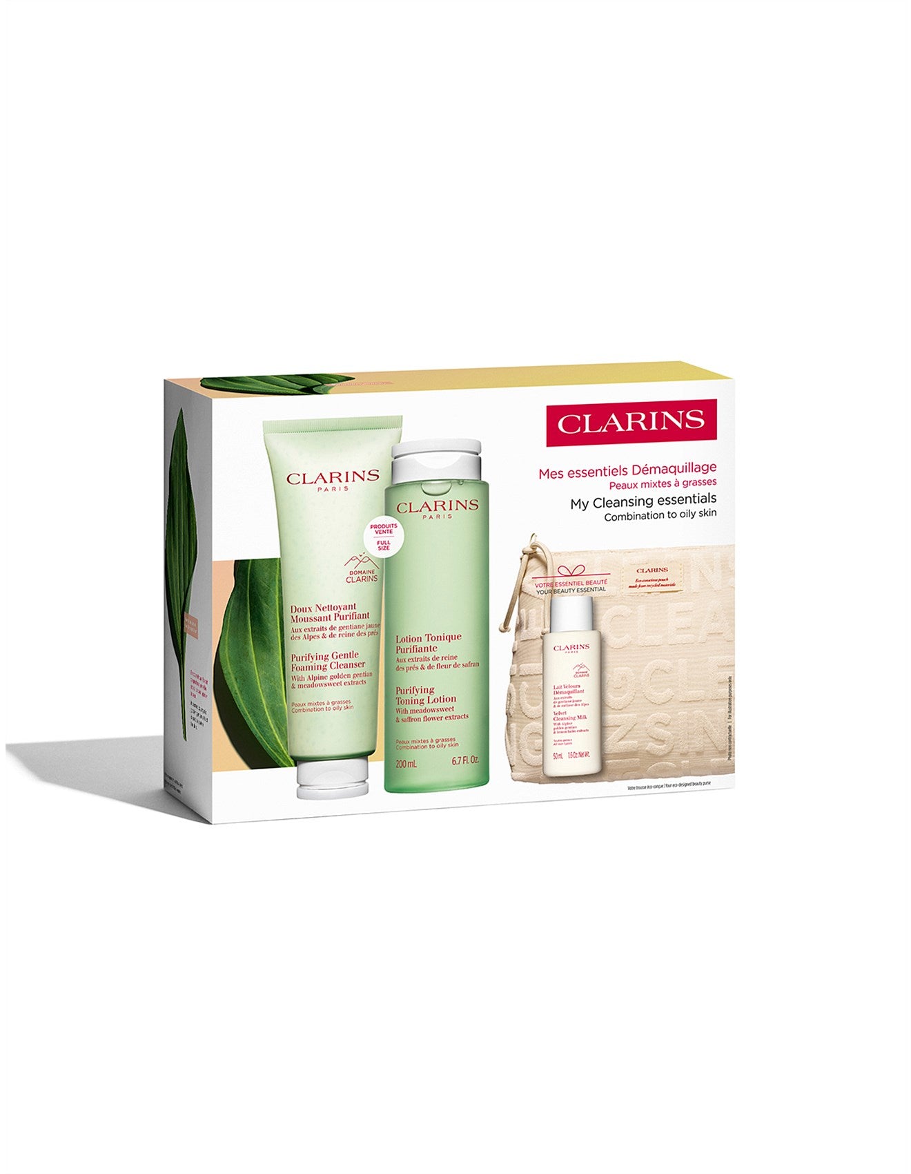 Clarins My Cleansing Essentials Purifying Set 2025