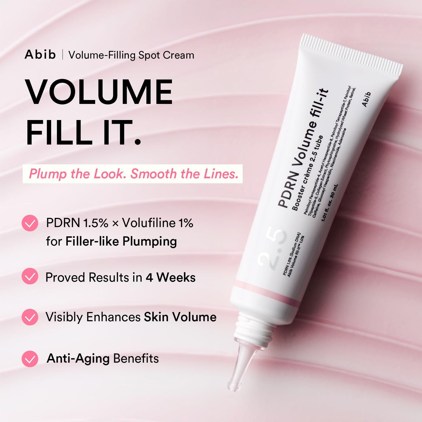 PDRN Volume Fill-it Booster Crème 2.5 Tube 30ml