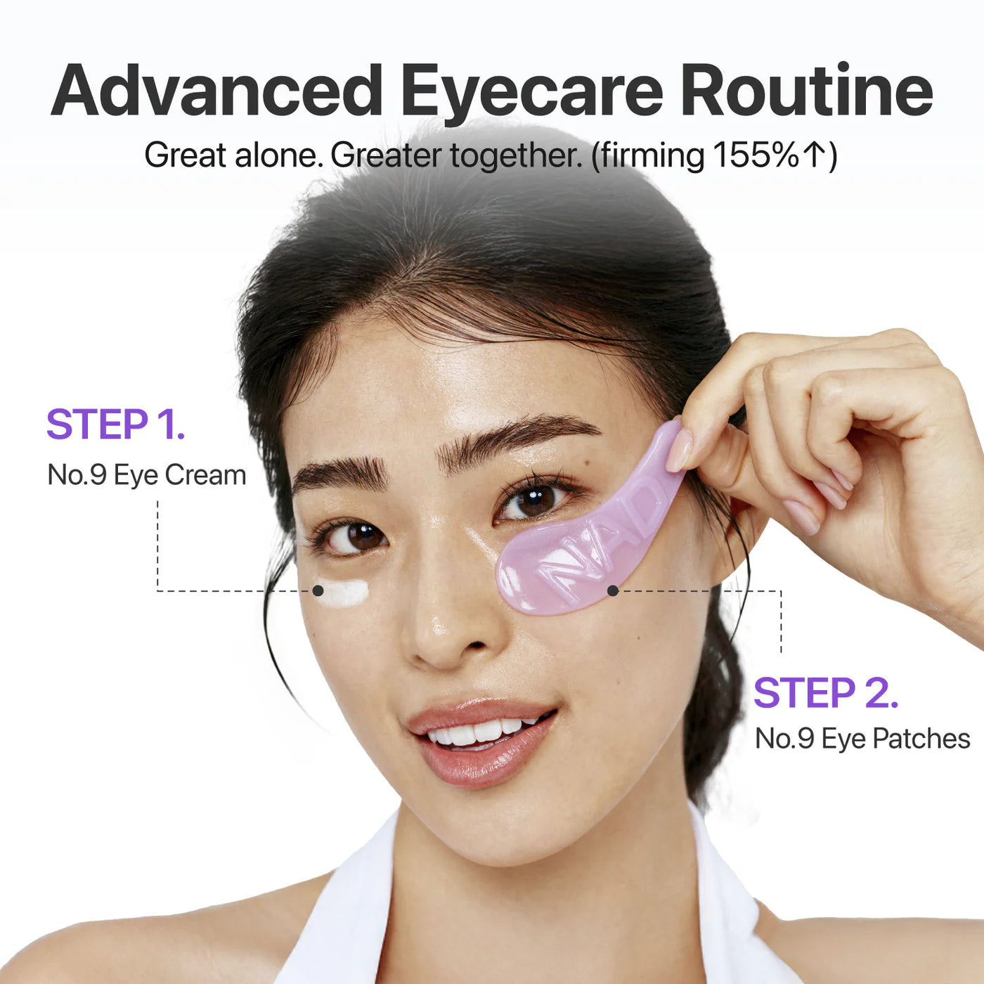 No.9 NAD+ Collagen Under Eye Patches 5 pairs