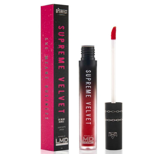 Bperfect LMD Supreme Velvet Liquid Lipstick She Means Business