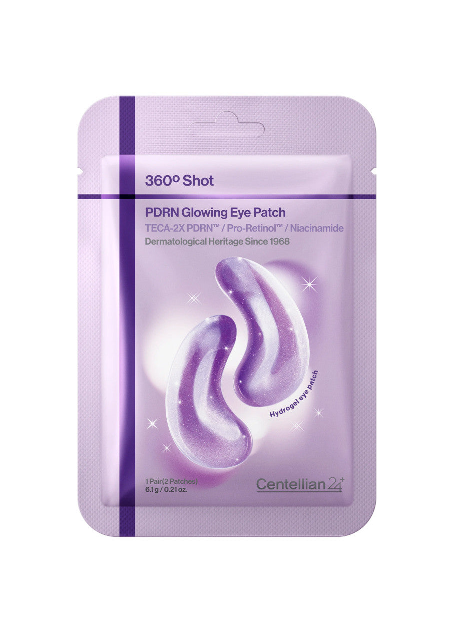 360º Shot PDRN Glowing Eye Patch Set 6 Pairs