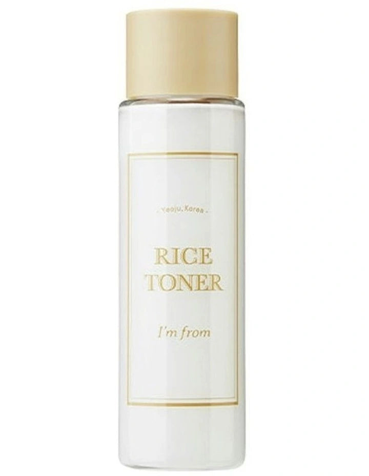 I'm from Rice Toner