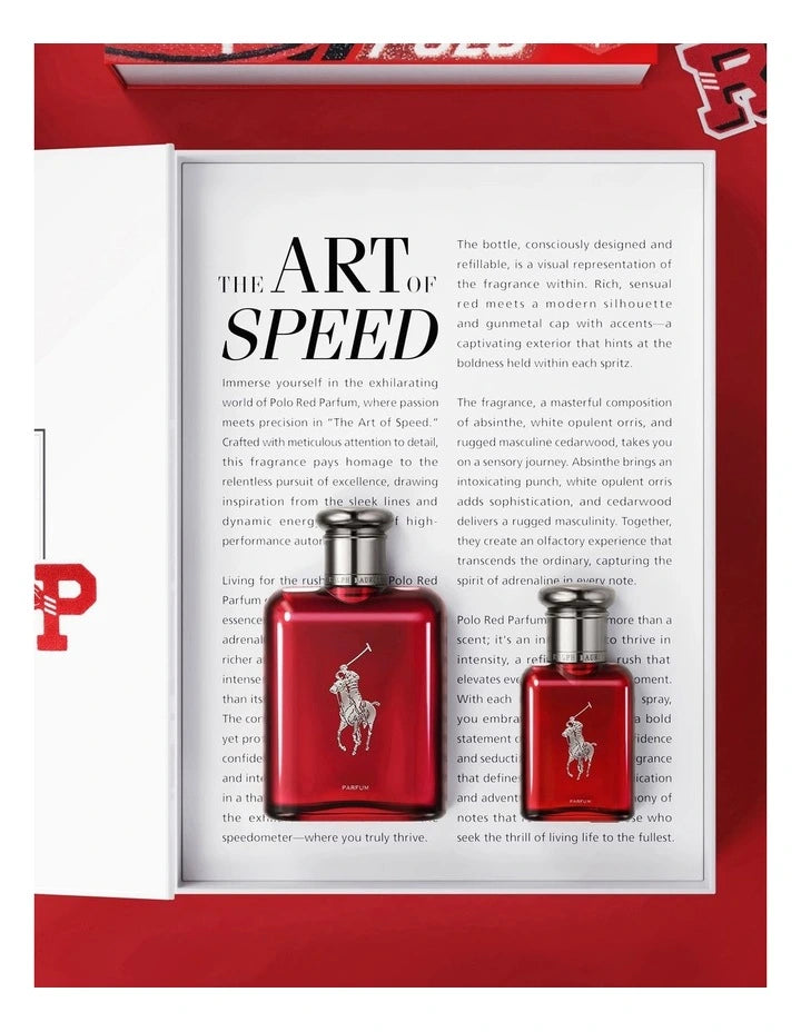 Ralph Lauren Polo Red Parfum 125ml Fathers Day 2026