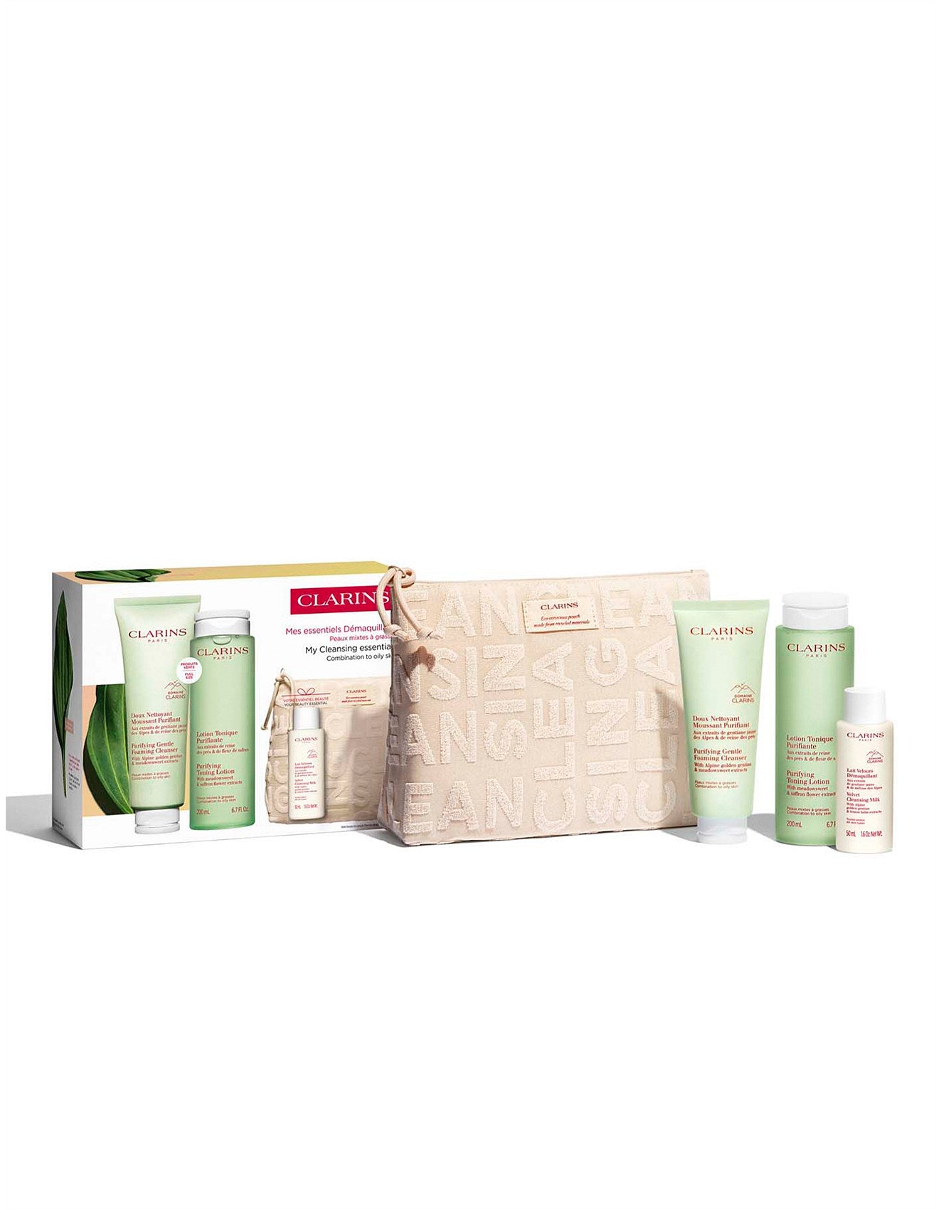 Clarins My Cleansing Essentials Purifying Set 2025