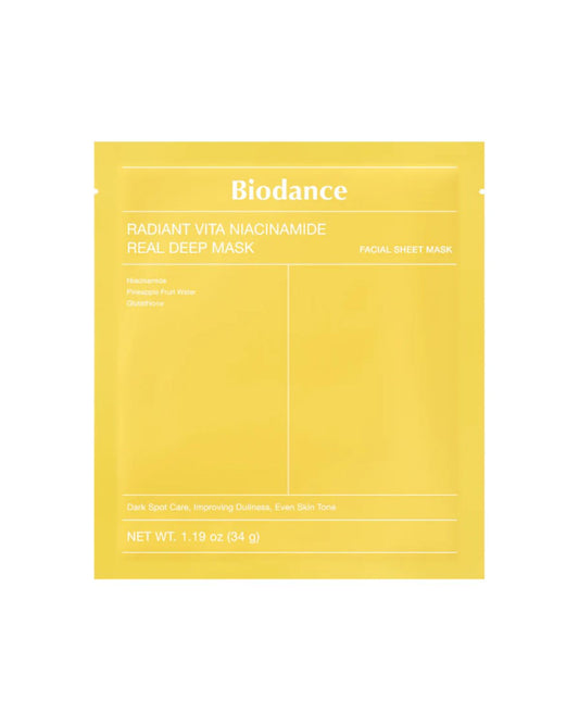 Radiant Vita Niacinamide Real Deep Mask 34g
