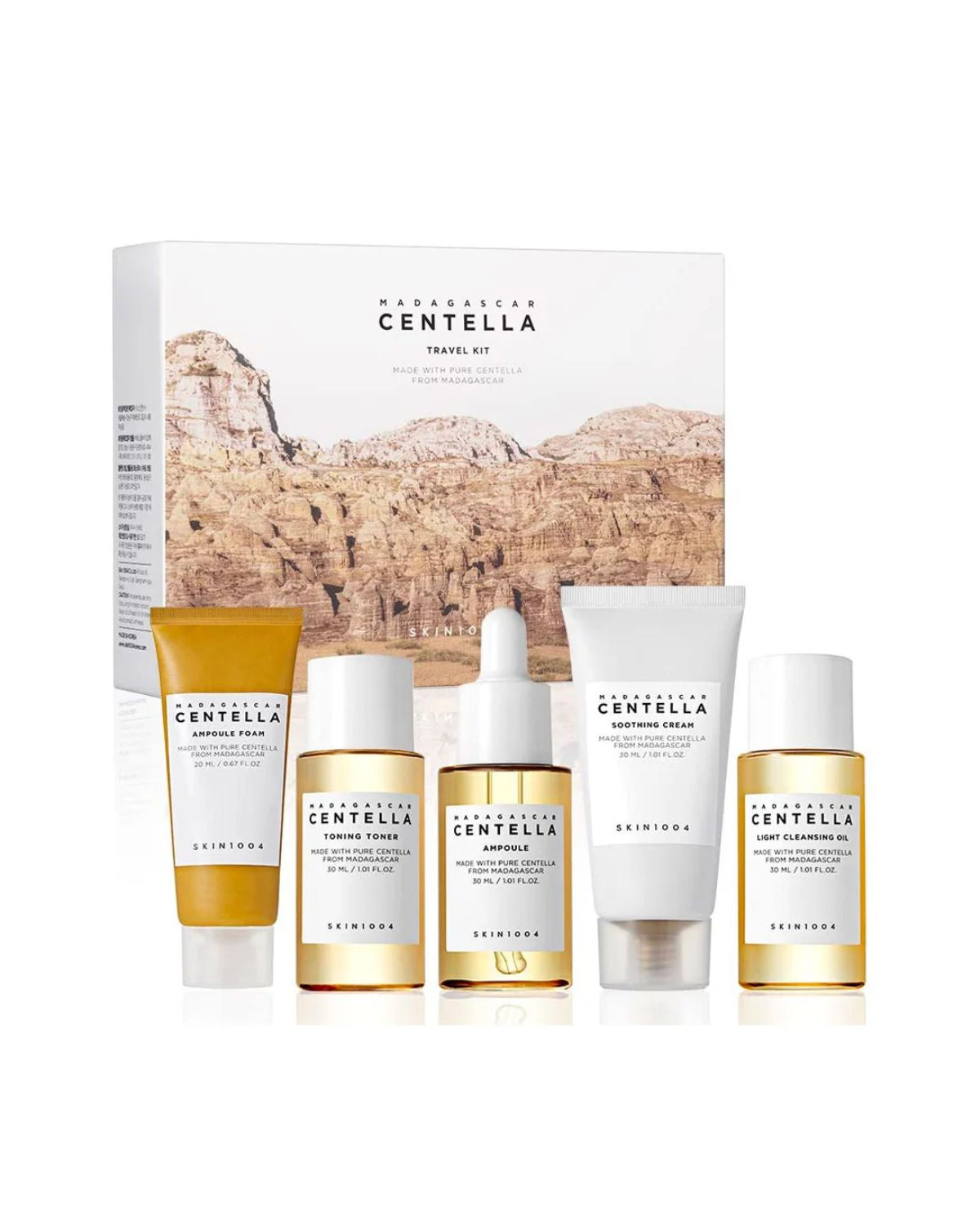 Madagascar Centella Travel Kit - 5 pc kit