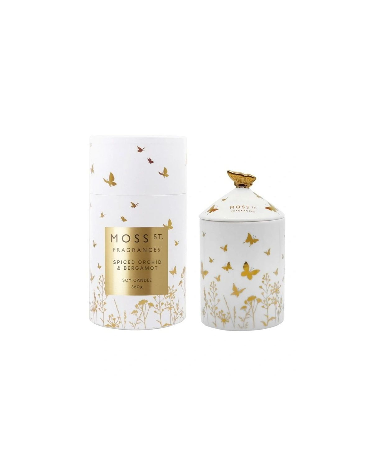 Moss St Spiced Orchid & Bergamot Soy Candle Limtd Edition 26