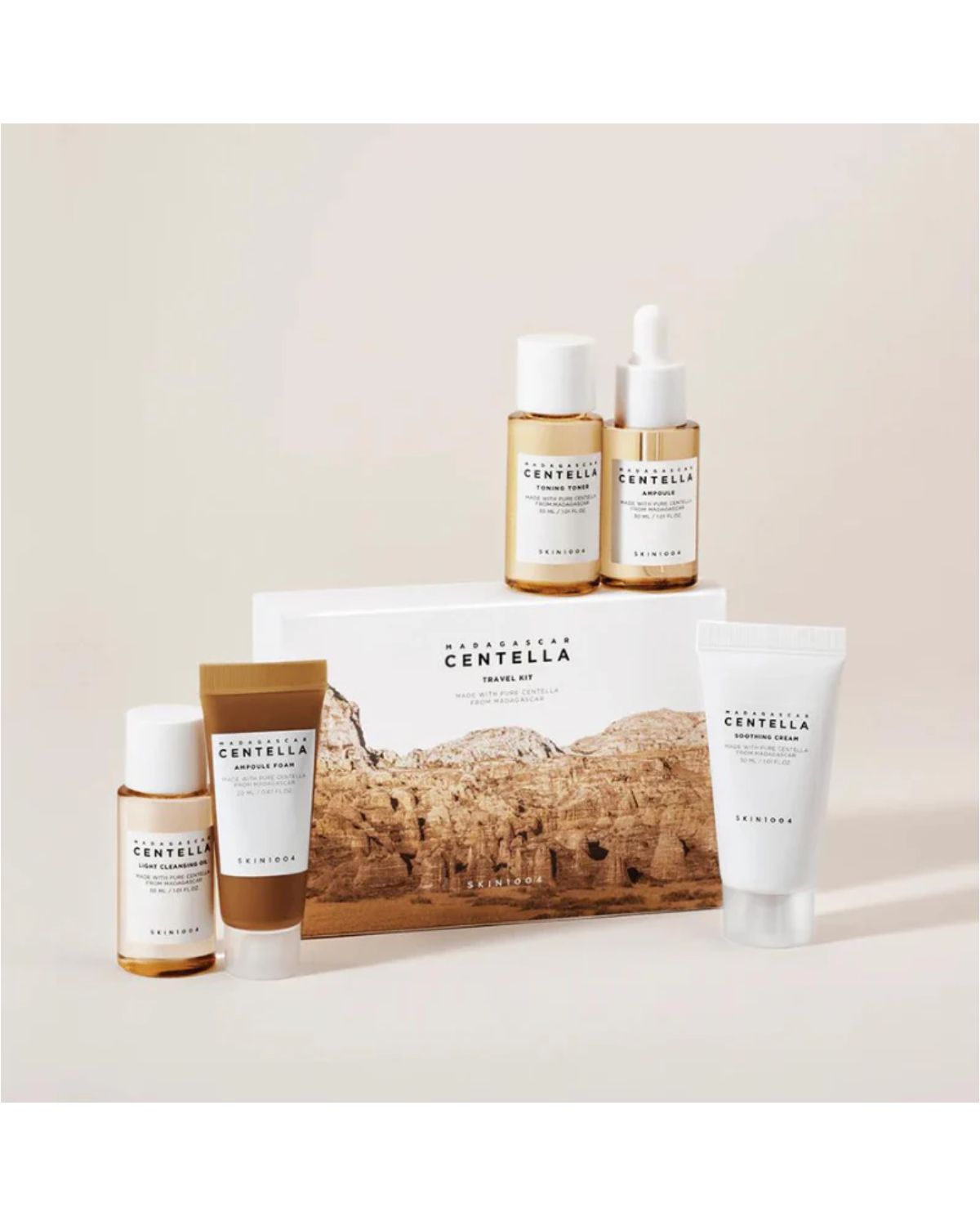Madagascar Centella Travel Kit - 5 pc kit
