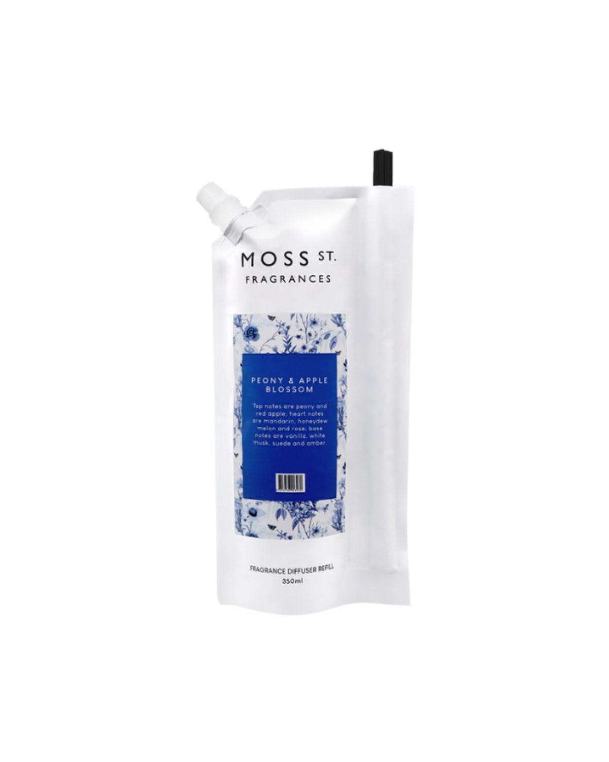 Moss St Fragrances Diffuser Refill Pouch 350ml