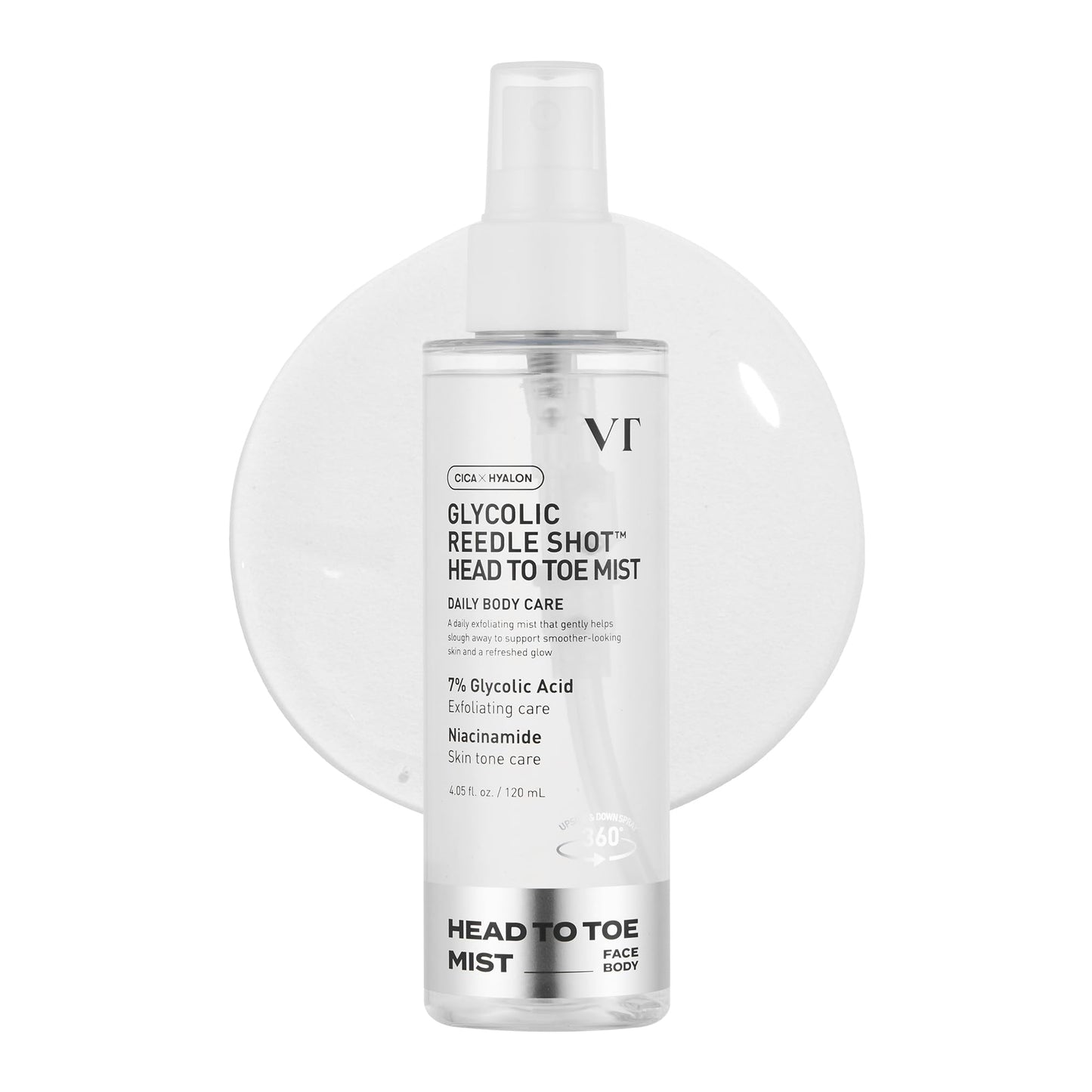 Glycolic Reedle Shot Head To Toe Mist 120ml