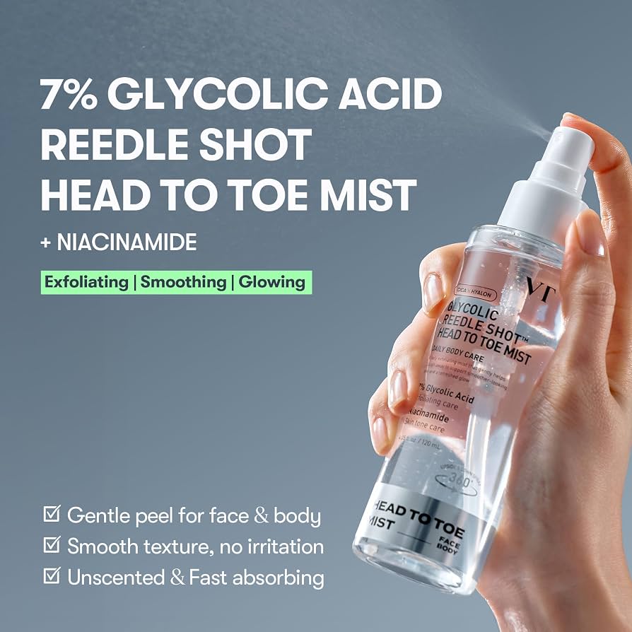 Glycolic Reedle Shot Head To Toe Mist 120ml