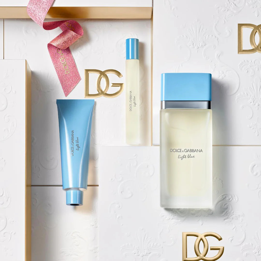 D&G Light Blue EDT 100ML Gift Set