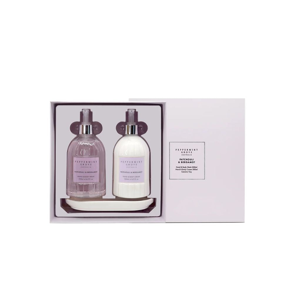 Patchouli & Bergamot Hand Care Duo