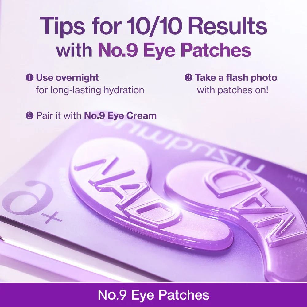 No.9 NAD+ Collagen Under Eye Patches 5 pairs