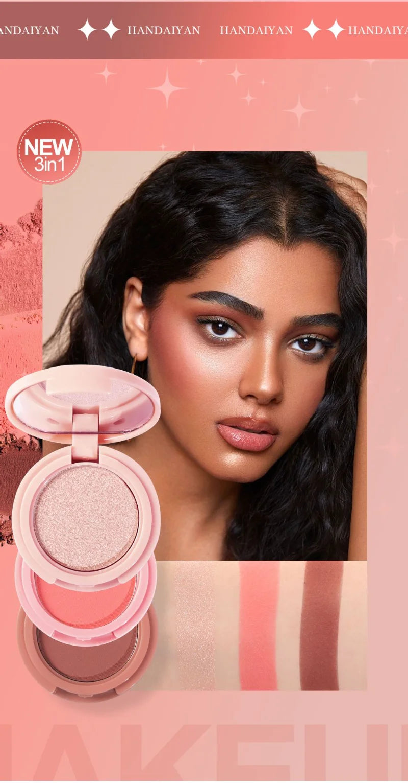 Glow Up 3 in 1 Highlight Blush Contour 6g