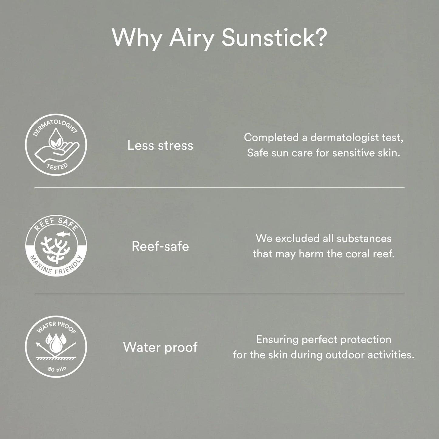 Airy Sunstick Smoothing Bar SPF50 PA++++ 23g