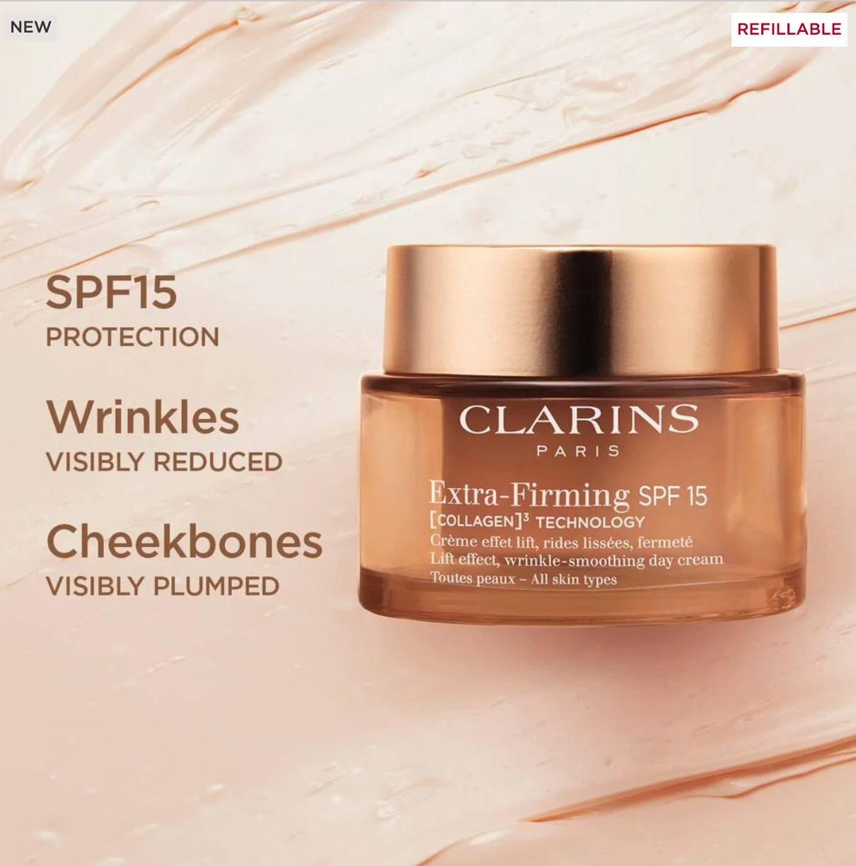 Extra Firming Day Cream SPF 15 All Skin Types 50ml