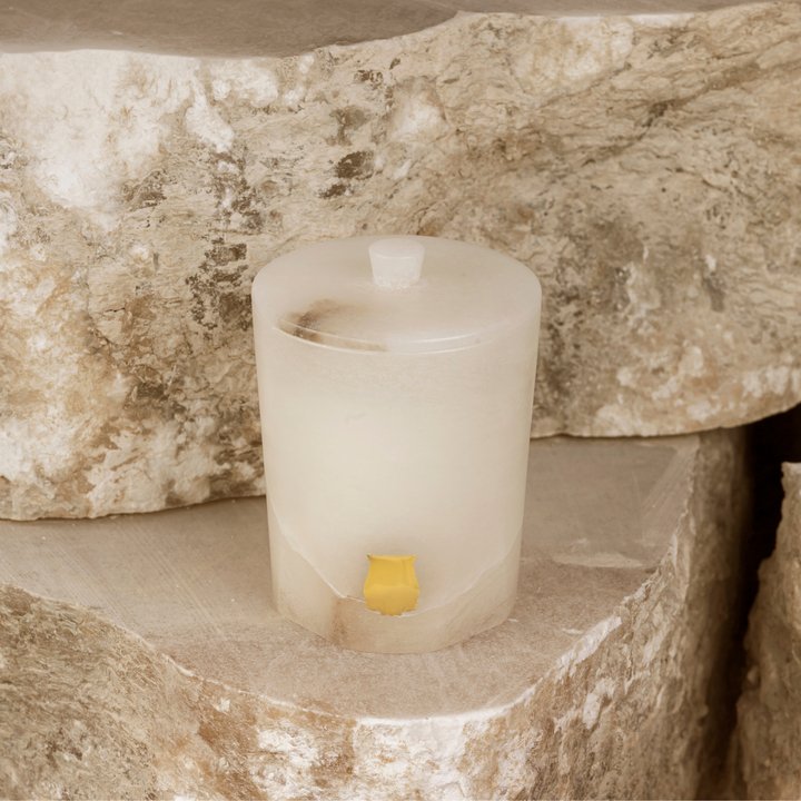 Cire Trudon - Trudon Alabaster Candle with Lid 270g - Ernesto Alabaster Candle with Lid - The Beauty Shop - 3397696410600