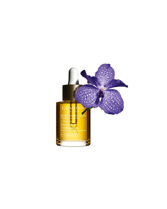 Clarins - Blue Orchid Face Treatment Oil - Dehydrated Skin - The Beauty Shop - 3666057030901