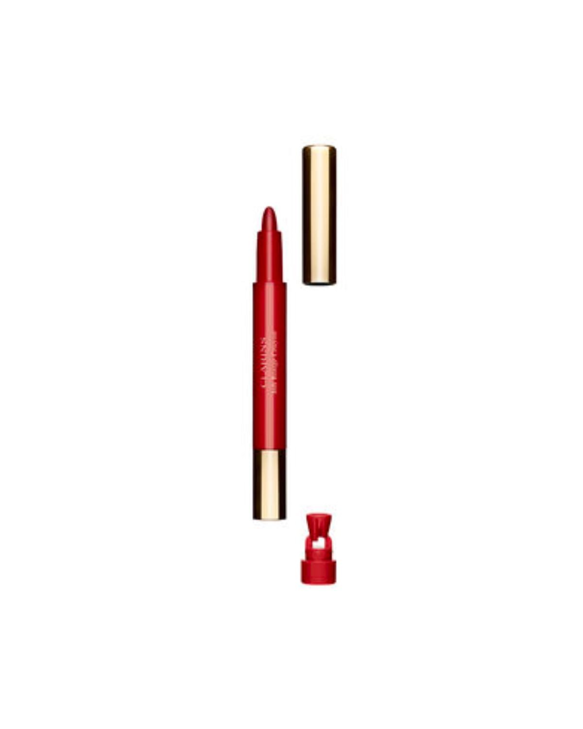 Clarins - Clarins Joli Rouge Crayon 0.6g - No.742C Joli Rouge - The Beauty Shop - 3380810382471