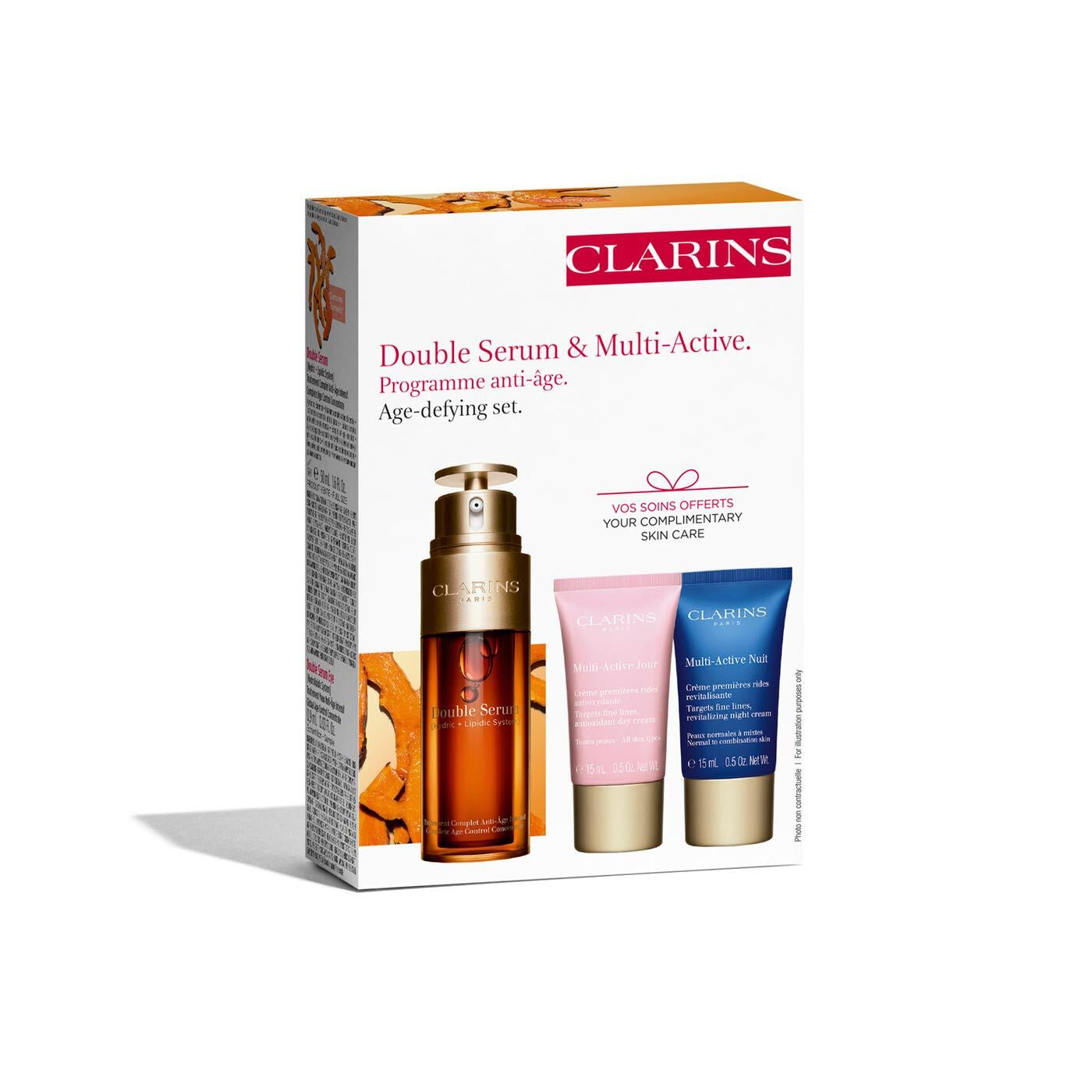 Clarins - Double Serum and Multi - Active Giftset - The Beauty Shop - 3666057143595