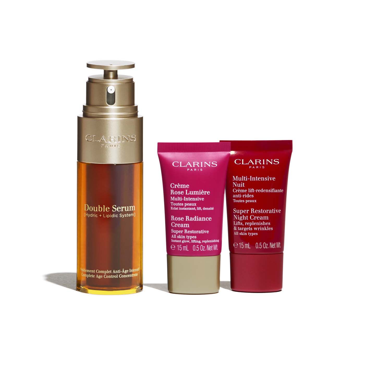 Clarins - Double Serum and Super Restorative Collection Set - The Beauty Shop - 3666057210044