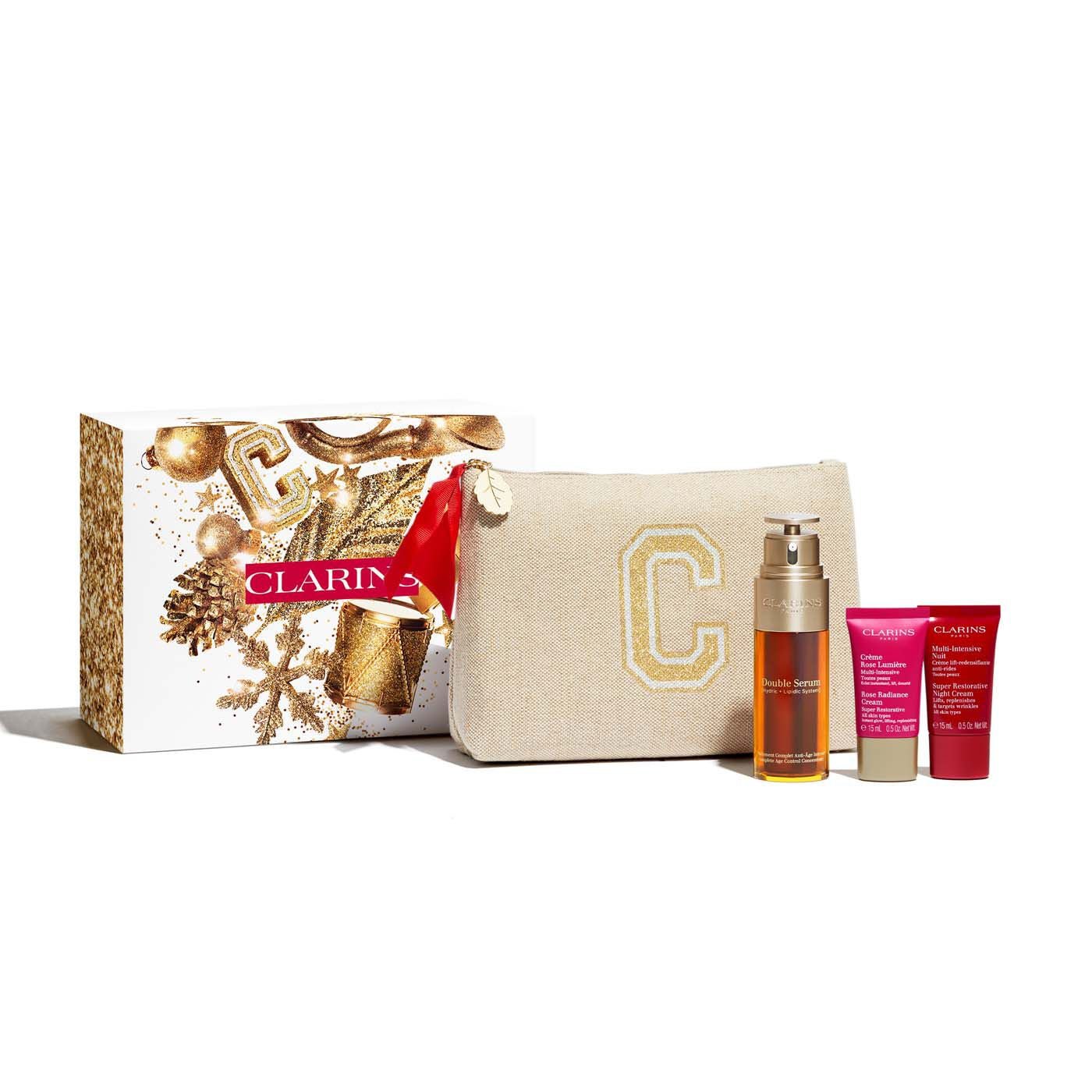 Clarins - Double Serum and Super Restorative Collection Set - The Beauty Shop - 3666057210044