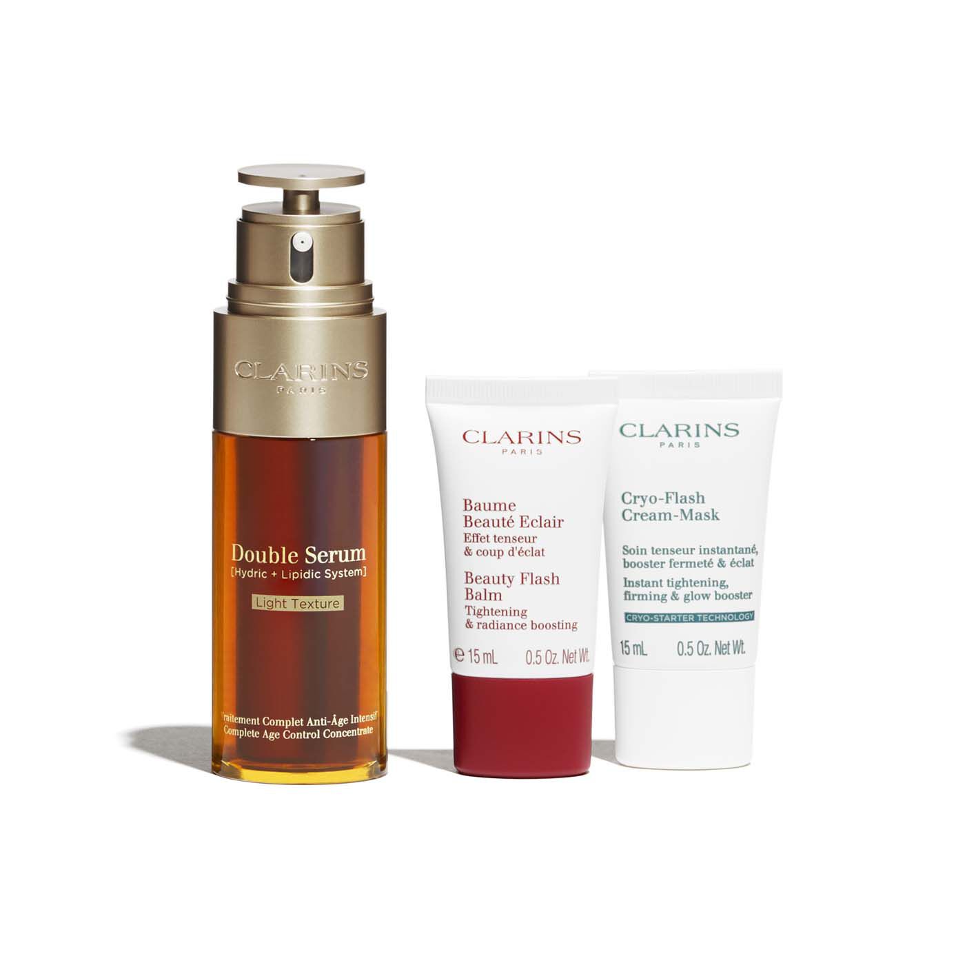 Clarins - Double Serum Light Collection Set Xmas 23 - The Beauty Shop - 3666057221095