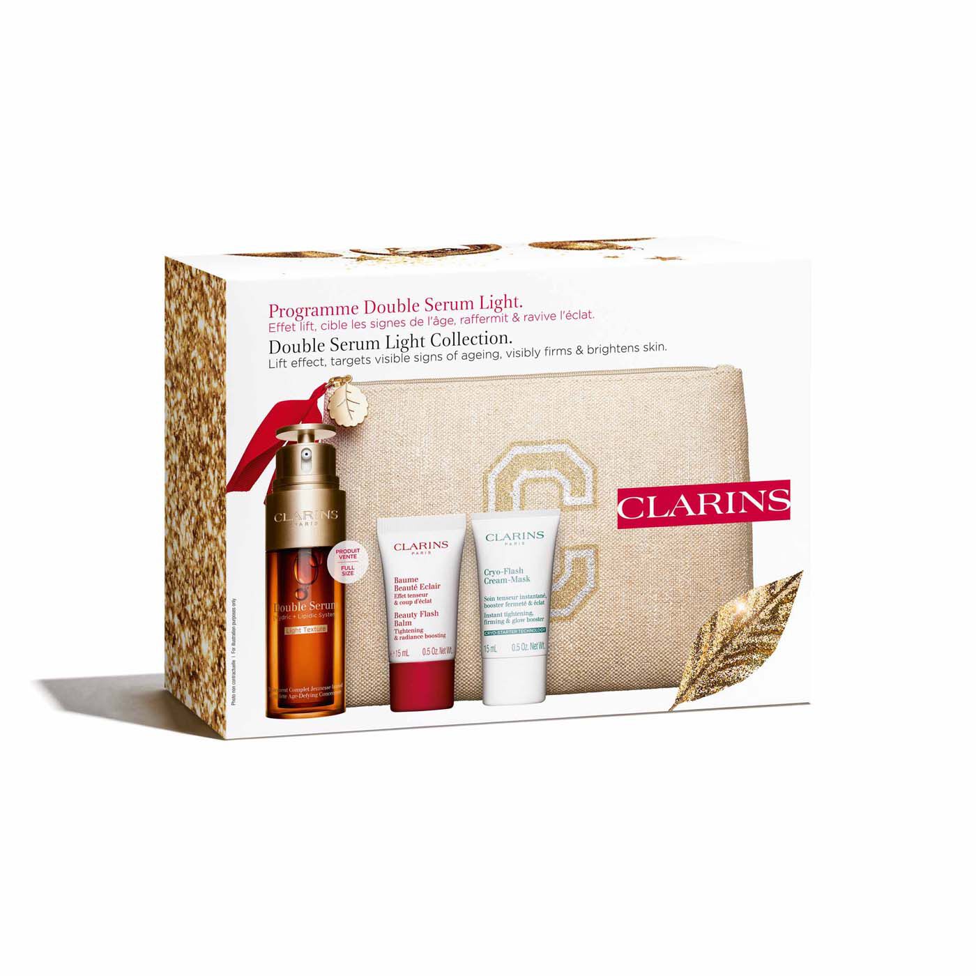 Clarins - Double Serum Light Collection Set Xmas 23 - The Beauty Shop - 3666057221095