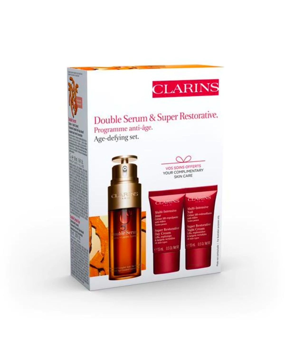 Clarins - Double Serum & Super Restorative Giftset - The Beauty Shop - 3666057143618