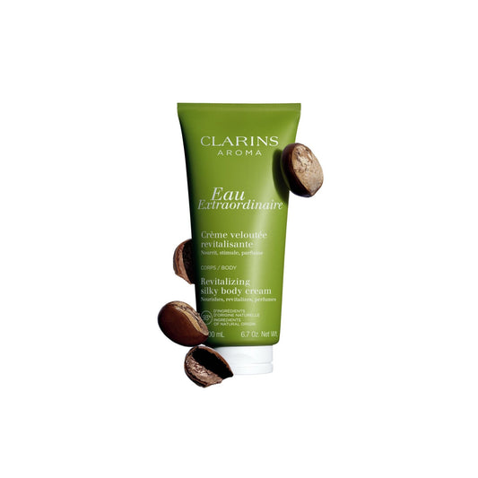 Clarins - Eau Extraordinaire Revitalising Silky Body Cream - The Beauty Shop - 3666057026287