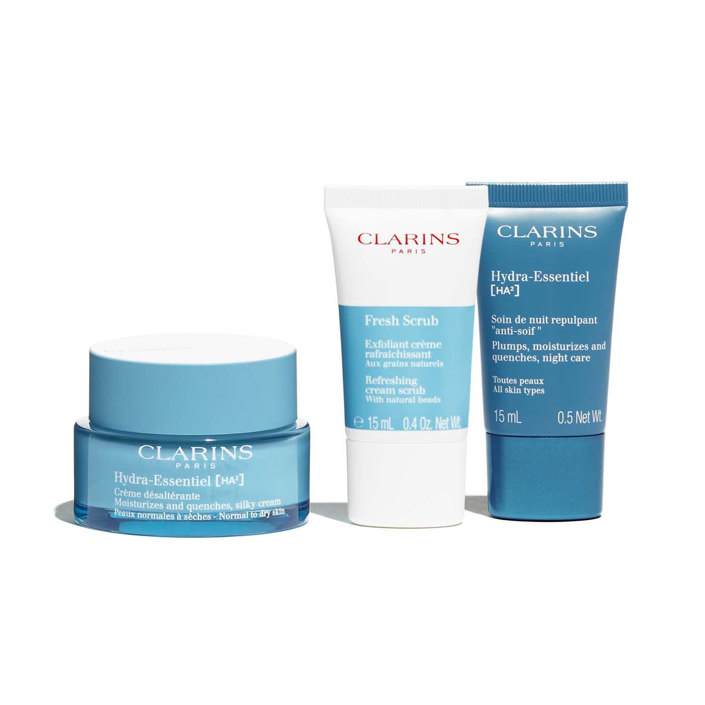 Clarins - Hydra - Essentiel Collection Set - The Beauty Shop - 3666057210174