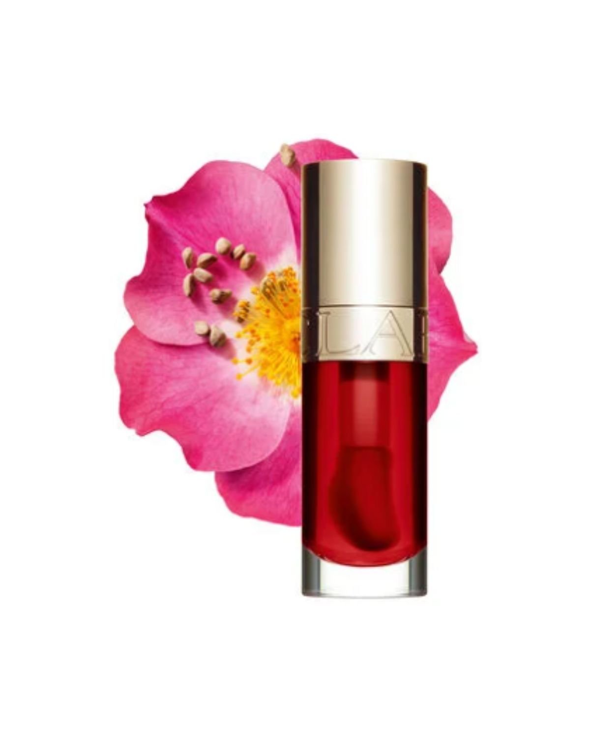 Clarins - Lip Comfort Oil - No.08 Strawberry - The Beauty Shop - 3666057037481