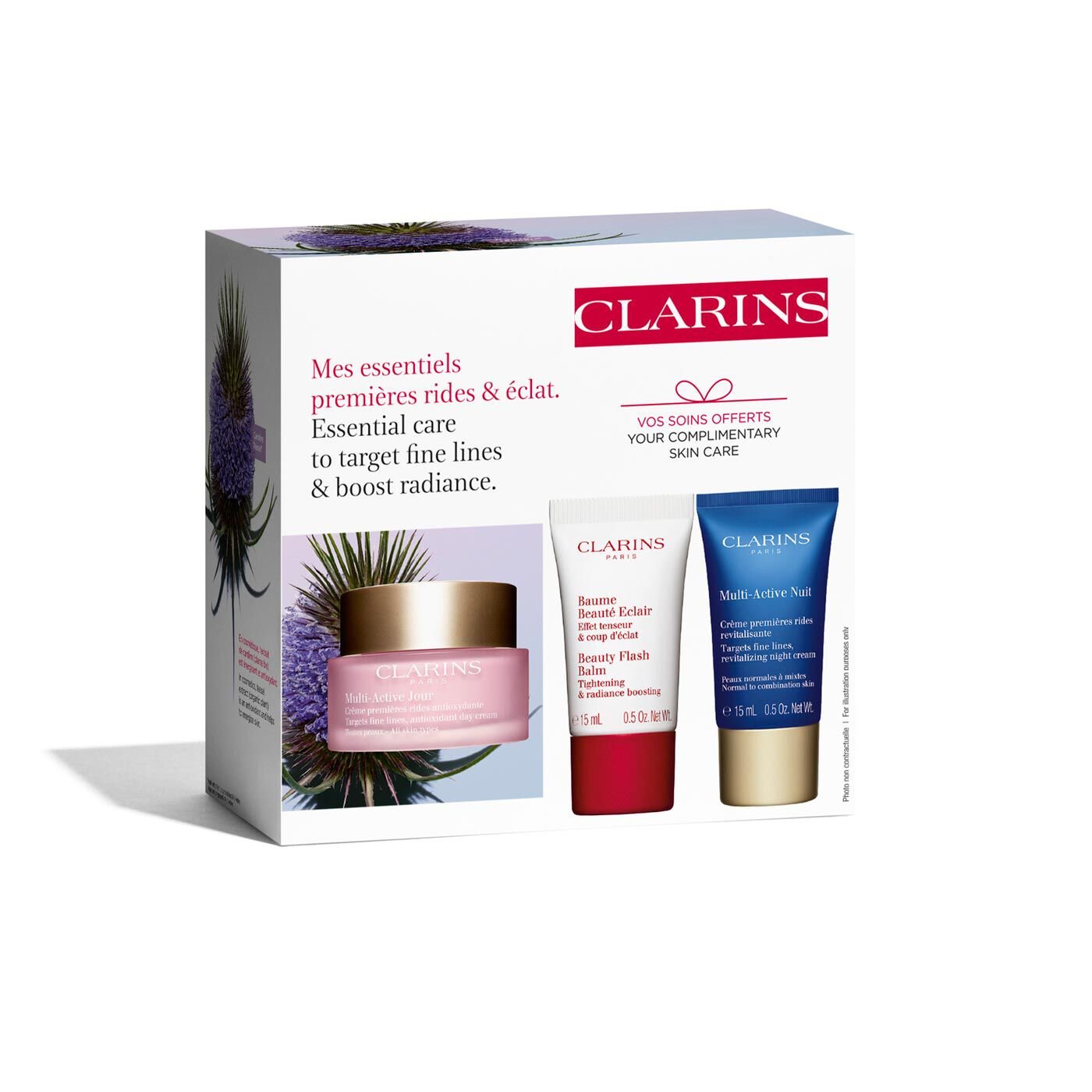 Clarins - Multi - Active Skin Essential Set - The Beauty Shop - 3666057144448