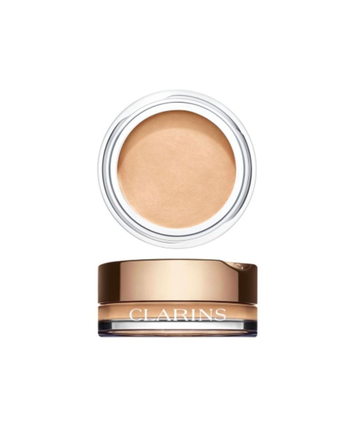 Clarins - Ombre Velvet Eyeshadow - No. 01 White Shadow - The Beauty Shop - 3380810269437