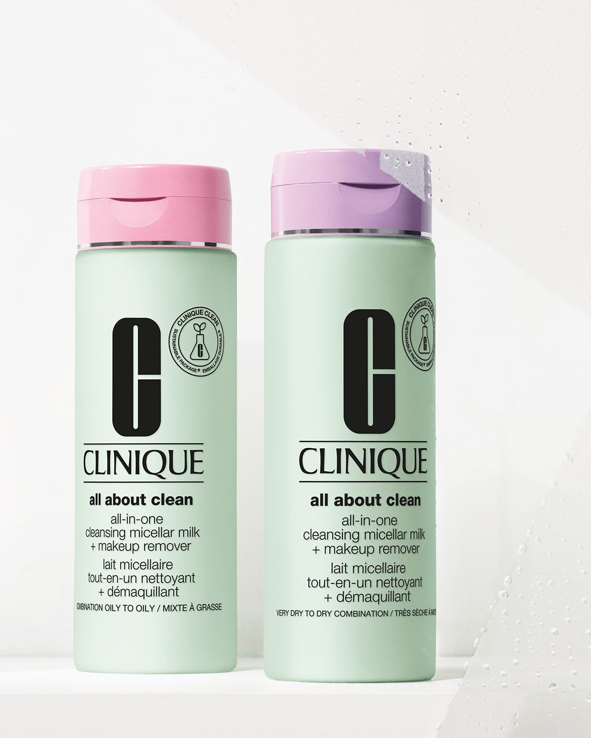 Clinique - All - in - One Cleansing Micellar Milk + Makeup Remover - 3 & 4 Combination Oily, Oily - The Beauty Shop - 192333013359