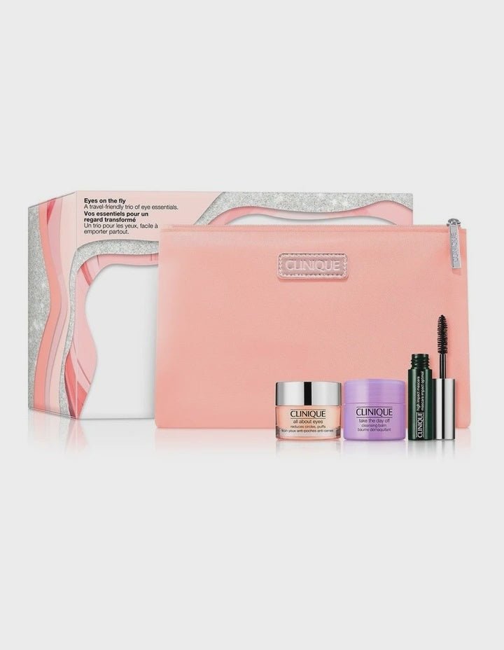 Clinique Eyes on the Fly Eye Essentials Beauty Gift Set Clinique Eyes on the Fly Eye Essentials Beauty Gift Set