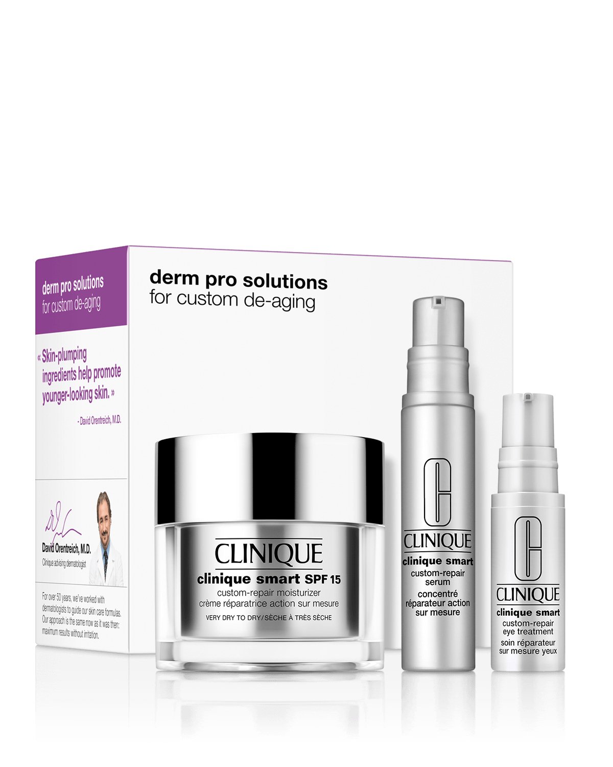 Clinique - Derm Pro Solutions for Custom De - Aging Set - The Beauty Shop - 192333077818