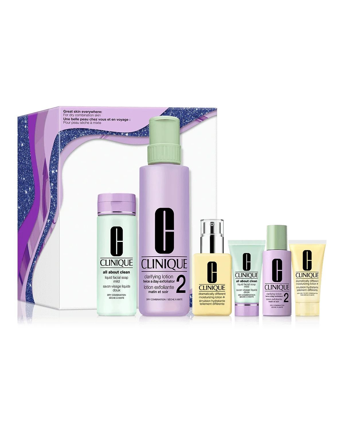 Clinique - Great Skin Everywhere 3 - Step Skincare Set For Dry Skin - The Beauty Shop - 192333180181