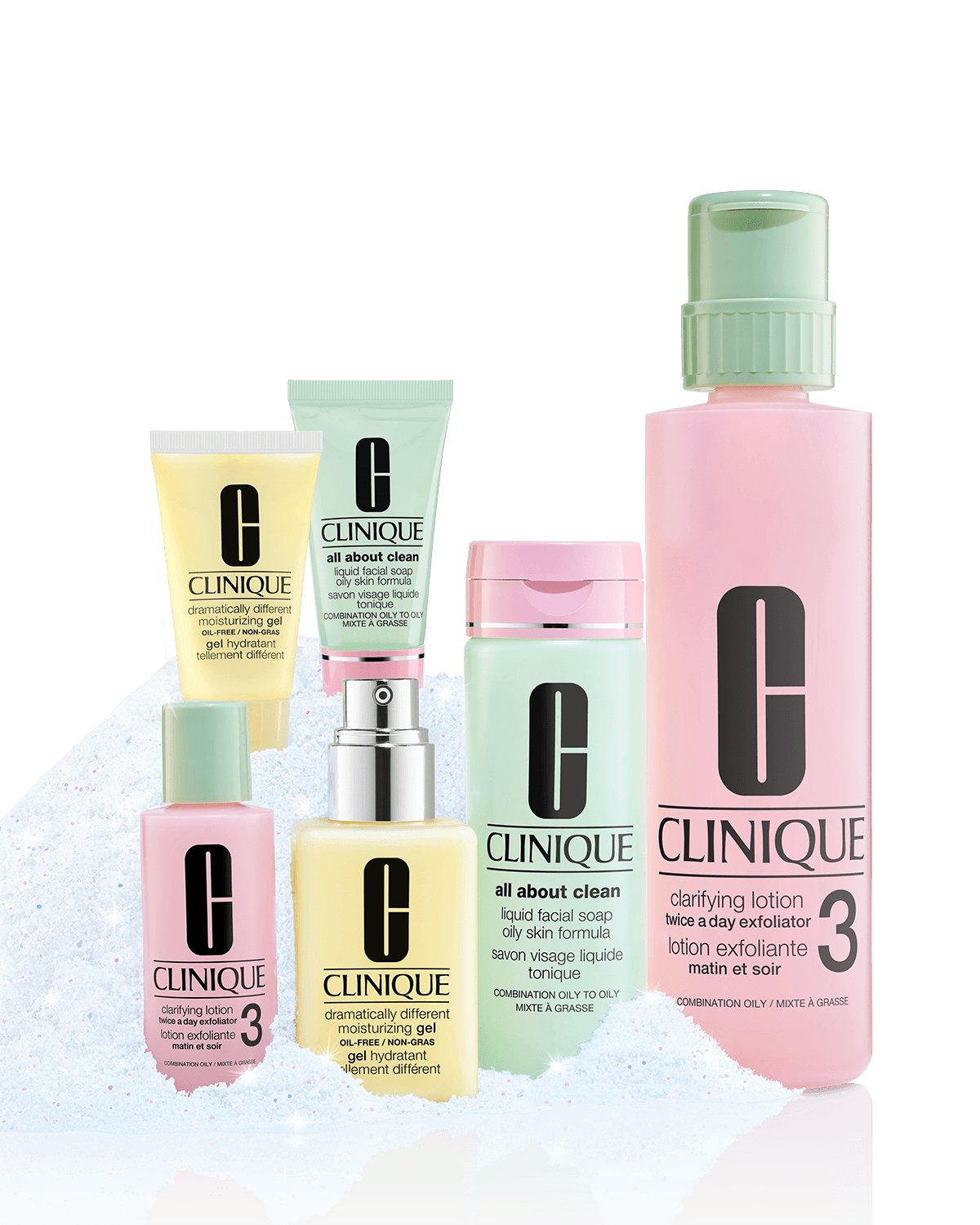 Clinique - Great Skin Everywhere 3 - Step Skincare Set For Oily Skin - The Beauty Shop - 192333180198