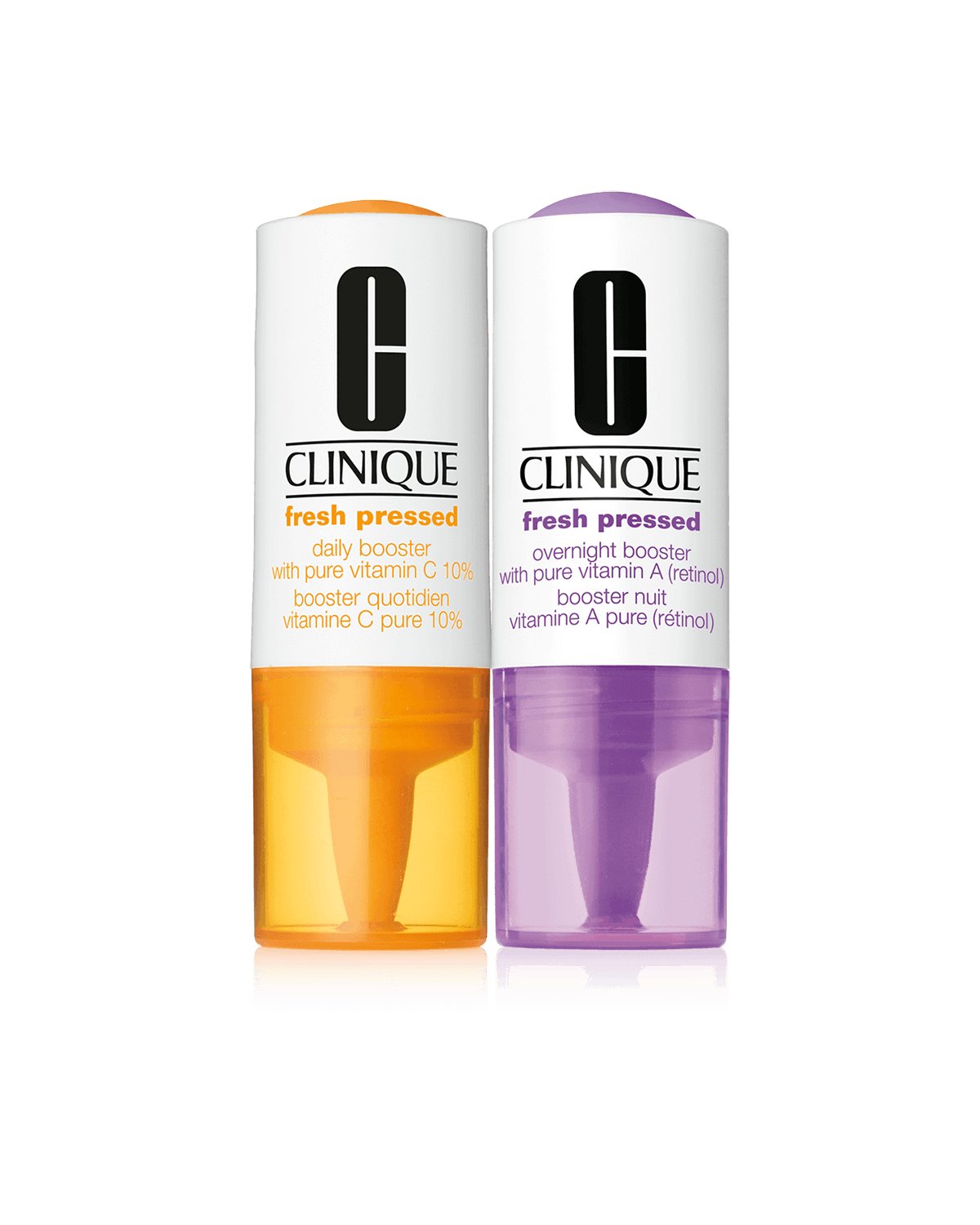 Clinique - Pressed Clinical Daily and Overnight Boosters With Pure Vitamin C 10% + A (Retinol) - 1+1 - The Beauty Shop - 020714890186