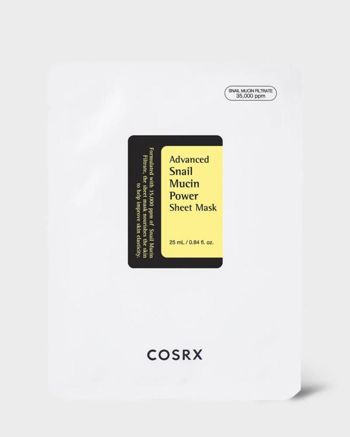 COSRX - Advanced Snail Mucin Power Sheet Mask - The Beauty Shop - 8809598452442