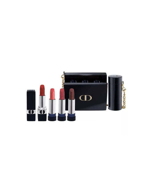 Dior - Rouge Dior Minaudière Clutch and Lipstick Set - Limited Edition - The Beauty Shop - 3348901634342