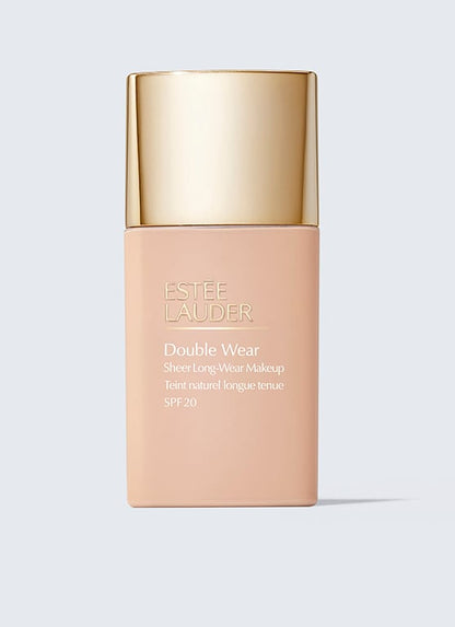 Estee Lauder - Double Wear Sheer Long Wear Makeup SPF 20 - 1C1 COOL BONE - The Beauty Shop - 887167533301