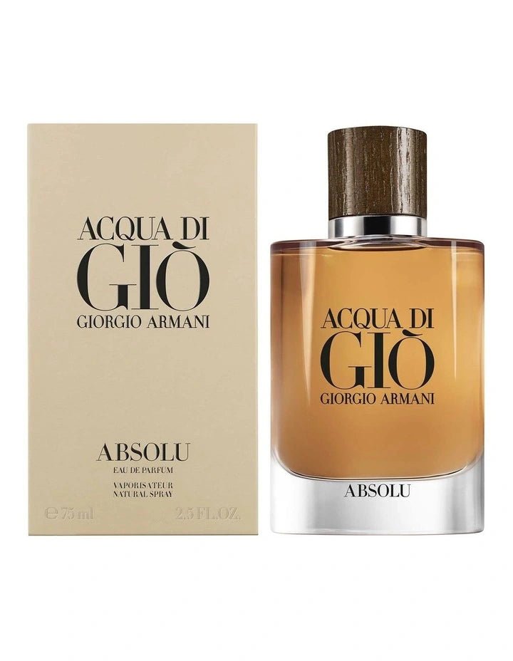 Giorgio Armani - Acqua Di Gio Absolu EDP - 75ml - The Beauty Shop - 3614271992901