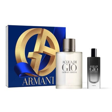 Giorgio Armani - Acqua Di Giò Eau De Toilette 100ml & Acqua Di Giò Parfum 15ml Holiday Gift Set - The Beauty Shop - 3614274110029