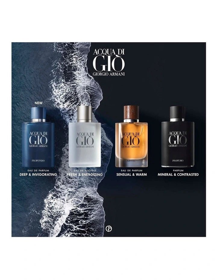 Giorgio Armani - Acqua Di Gio Profondo Eau De Parfum - 40ml - The Beauty Shop - 3614272865211