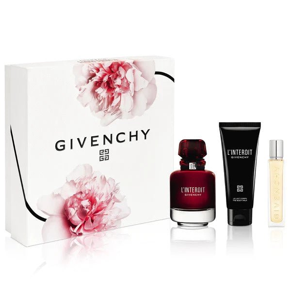 Givenchy - Givenchy L'Interdit Rouge EDP 80ml Gift Set - The Beauty Shop - 3274872454019