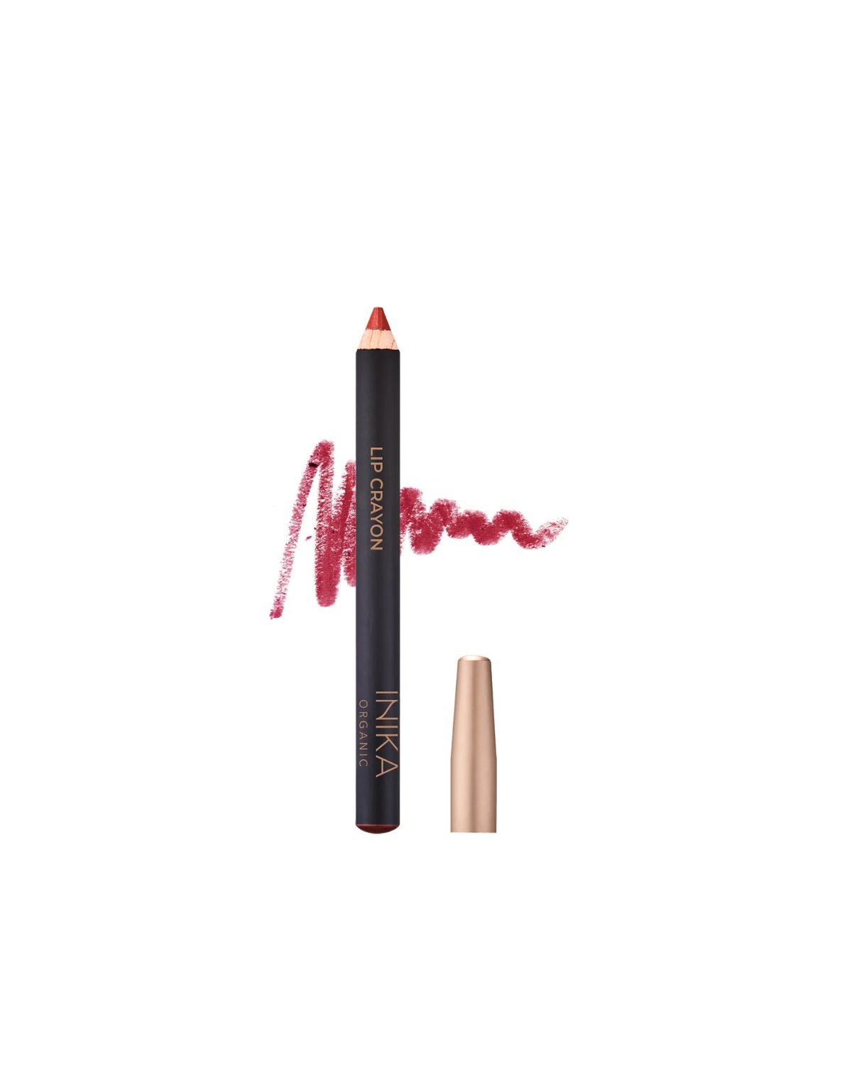 Inika - Certified Organic Lipstick Crayon - Chilli Red - The Beauty Shop - 9553527038625